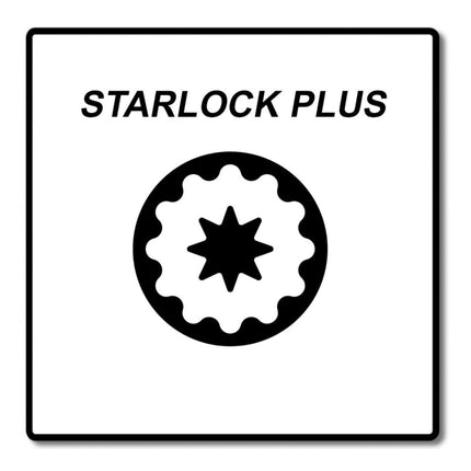 FEIN Best of E-Cut SL PLUS Zubehörset 6 tlg. ( 35222942050 ) Starlock Plus Sägeblätter für Multitool Oszillierer