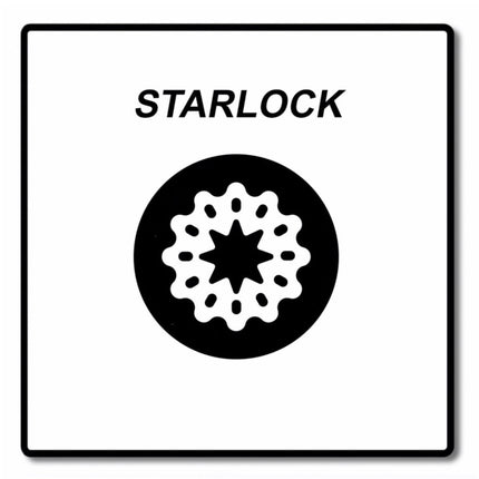 Lama per sega Starlock in metallo duro Fein 75 mm ( 63502118210 ) Metallo duro