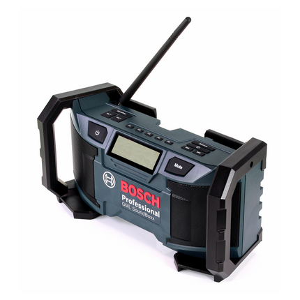 Radio de obra Bosch GML SoundBoxx 14,4-18V + 2x baterías 3,0Ah + cargador
