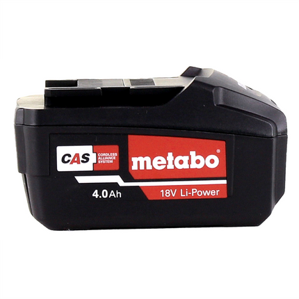 Metabo Li-Power Akkupack 18 V 4,0 Ah CAS Li-Ion Akku ( 625591000 ) mit Ladestandsanzeige