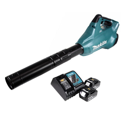 Makita DUB 362 RF akumulatorowa dmuchawa do liści 2x18V + 2x akumulator 3.0Ah + ładowarka