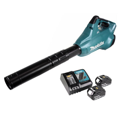 Soplador de hojas a batería Makita DUB 362 RM 2x18V + 2x batería 4.0Ah + cargador
