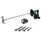 Miscelatore a batteria Makita DUT 130 M1 18V M14 Brushless + 1x batteria 4,0Ah - senza caricabatteria