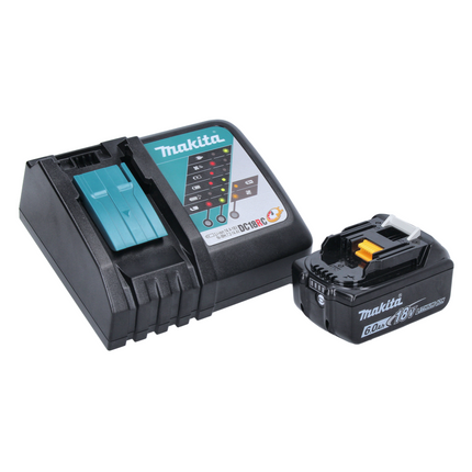 Makita DJR 186 RG1K Sega a percussione a batteria Sega a percussione 18 V + 1x batteria 6,0 Ah + caricabatterie + custodia