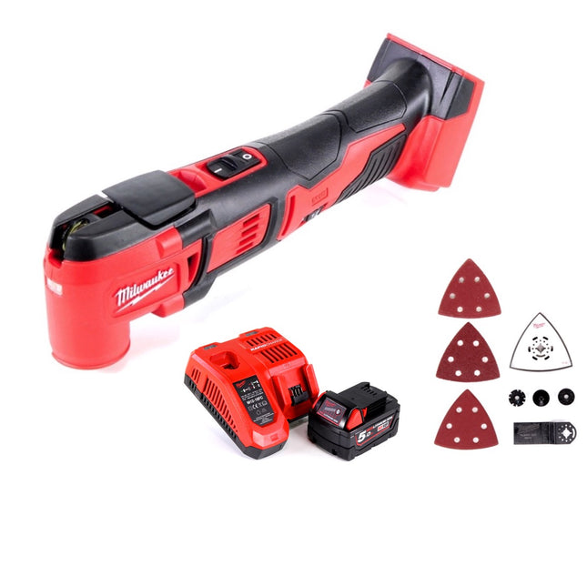 Milwaukee M18 BMT-0 Utensile multifunzione a batteria 18V ( 4933446203 ) - senza batteria, senza caricabatterie, senza valigetta