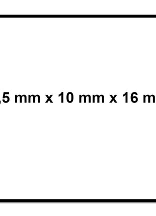 Meisterling Nastro biadesivo PLUS 1,5 mm x 10 mm x 16 m ( 006050000050 )