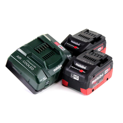 Metabo SBE 18 LTX Akku Schlagbohrmaschine 18 V 24 Nm + 2x LiHD Akku 5,5 Ah + Ladegerät + MetaLoc