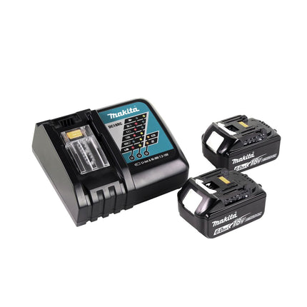 Makita DCO 180 RGJ cortadora rotativa sin cable 18 V 30.000 rpm + 2x batería recargable 6,0 Ah + cargador + Makpac