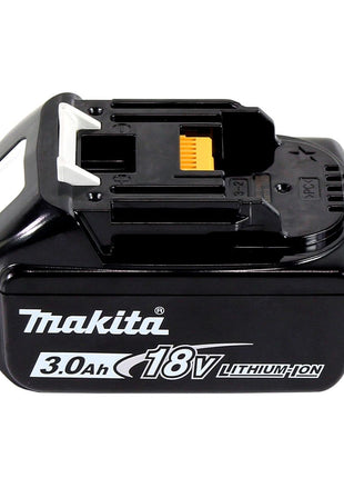 Makita DGA 519 F1J Cordless angle grinder 18 V 125 mm Brushless X-Lock + 1x rechargeable battery 3.0 Ah + Makpac - without charger