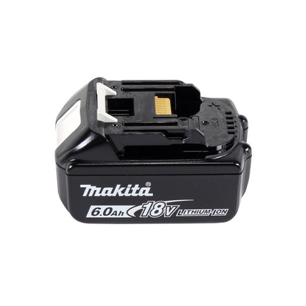 Cepillo plegable a batería Makita DKP 181 G1 82 mm 18 V sin escobillas + 1x batería 6,0 Ah - sin cargador