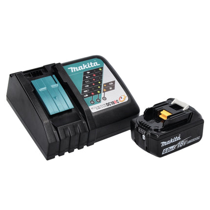 Makita DKP 181 RG1 Akku Hobel Falzhobel 82 mm 18 V Brushless + 1x Akku 6,0 Ah + Ladegerät