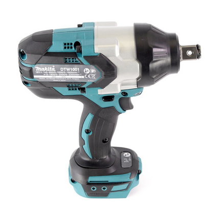 Makita DTW 1001 RG1 Clé à choc sans fil 18V 3/4'' 1050Nm Brushless + 1x batterie 6,0 Ah + chargeur