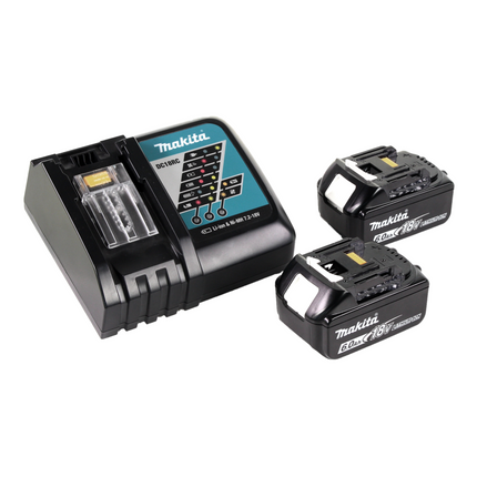 Makita DTW 1001 RG Clé à choc sans fil 18V 3/4'' 1050Nm Brushless + 2x batterie 6,0 Ah + chargeur