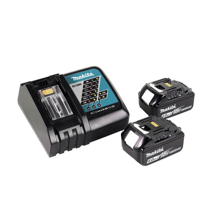 Makita DDF 484 RG taladro atornillador inalámbrico sin escobillas 18 V 54 Nm + 2 baterías 6,0 Ah + cargador