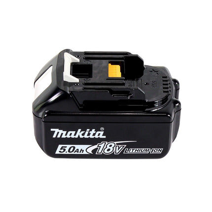Makita DUM 604 T1 Akku Grasschere 18 V + Griffverlängerung mit Rolle + 1x Akku 5,0 Ah - ohne Ladegerät