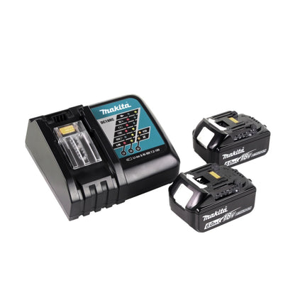 Makita DTW 300 RGJ Akku Schlagschrauber 18 V 330 Nm 1/2" Brushless + 2x Akku 6,0 Ah + Ladegerät + Makpac
