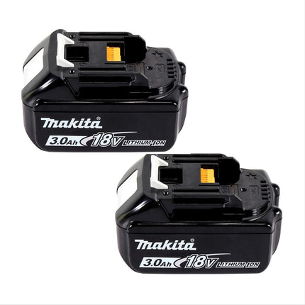 Motosierra a batería Makita DUC 256 F 36 V (2x 18 V) sin escobillas 25 cm + 2x batería 3,0 Ah - sin cargador
