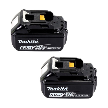 Motosierra a batería Makita DUC 256 T 36 V (2x 18 V) sin escobillas 25 cm + 2x batería 5,0 Ah - sin cargador