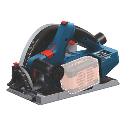 Akumulatorowa zagłębiarka Bosch GKT 18V-52 GC Professional 18 V 140 mm BITURBO Brushless ( 06016B4000 ) + Connectivity Module + L-Boxx - bez akumulatora, bez ładowarki