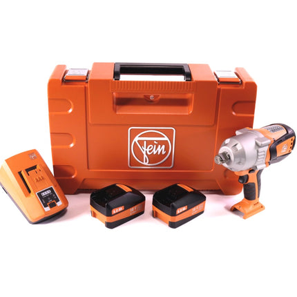 FEIN ASCD 18-1000 W34 Akku Schlagschrauber 18 V 1050 Nm 3/4" Brushless + 2x Akku 6,0 Ah + Ladegerät + Koffer