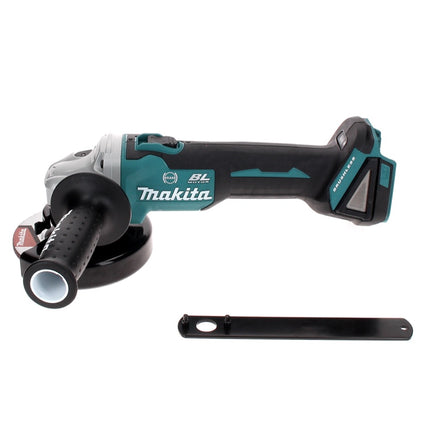 Makita DGA 506 RG1J Cordless angle grinder 18 V 125 mm brushless + 1x rechargeable battery 6.0 Ah + charger + Makpac