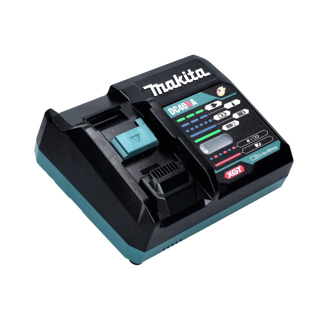 Makita DC 40 RA Fast Charger XGT LXT 40 V max. ( 191E07-8 ) for Li-Ion batteries 14.4 V - 18 V - 40 V