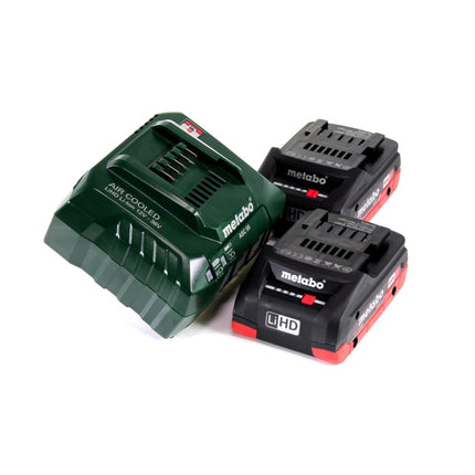 Metabo LB 18 LTX BL cordless leaf blower 18 V brushless + 2x battery 4.0 Ah + charger