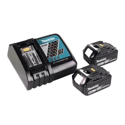 Makita DUB 184 RG Akku Gebläse 18 V Brushless + 2x Akku 6,0 Ah + Ladegerät