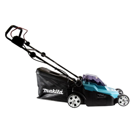 Makita DLM 382 PG2 batterie tondeuse 36 V ( 2x 18 V ) 38 cm 40 l + 2x batterie 6,0 Ah + double chargeur