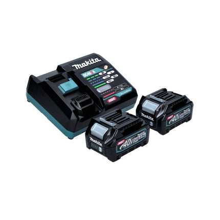 Makita GA 005 GD2 Smerigliatrice angolare a batteria 40 V max. 125 mm Brushless XGT + 2 batterie ricaricabili 2,5 Ah + caricabatterie
