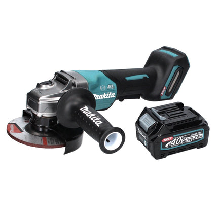 Makita GA 013 GD1 Akku Winkelschleifer 40 V max. 125 mm Brushless  XGT + 1x Akku 2,5 Ah - ohne Ladegerät