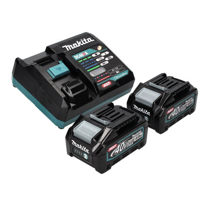 Makita GA 013 GM201 Akku Winkelschleifer 40 V max. 125 mm Brushless  XGT + 2x Akku 4,0 Ah + Ladegerät + Makpac