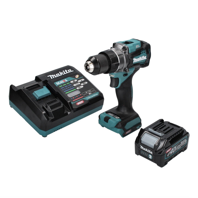 Makita DF 001 GD1 Cordless drill driver 40 V max. 140 Nm XGT Brushless + 1x rechargeable battery 2.5 Ah + charger
