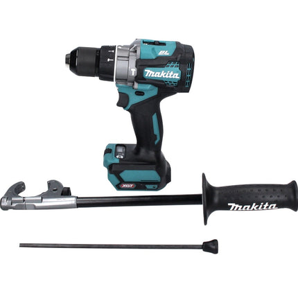 Makita HP 001 GM2 40 V maxi Perceuse-visseuse à percussion sans fil 140 Nm XGT Brushless + 2x Batteries 4,0 Ah + Chargeur