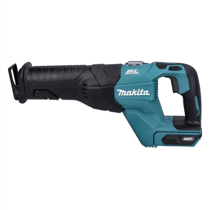 Sierra de sable sin cable Makita JR 001 GM2 Sierra de sable sin escobillas de 40 V máx. XGT + 2x batería 4,0 Ah + cargador - sin maletín