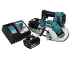 Makita DPB 183 RM1 akumulatorowa piła taśmowa 18 V 66 mm bezszczotkowa + 1x akumulator 4,0 Ah + ładowarka