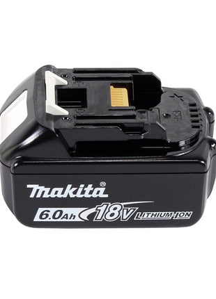 Makita DPB 183 G1 Scie à ruban sans fil 18 V 66 mm brushless + 1x Batterie 6.0 Ah - sans chargeur