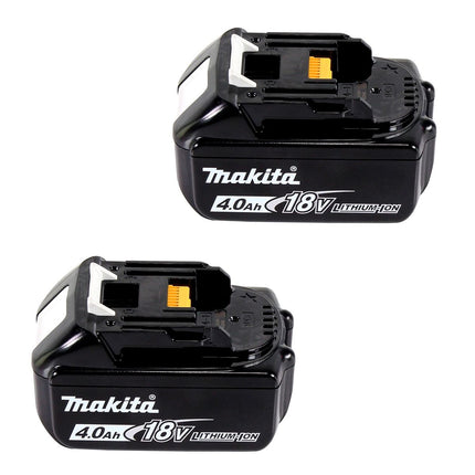 Makita DUB 363 M2V Cordless blower / leaf vacuum 36 V ( 2x 18 V ) Brushless + suction set + 2x battery 4.0 Ah - without charger