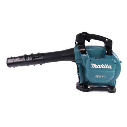 Soplador / aspirador de hojas a batería Makita DUB 363 RG2V 36 V (2x 18 V) sin escobillas + set de aspiración + 2x batería 6,0 Ah + cargador
