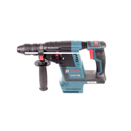 Bosch GBH 18V-26 F Perforateur sans fil 2,6 J 18V SDS plus Brushless + Set de forets et burins (11 pcs.) certifié PGM + Coffret - sans batterie, sans chargeur