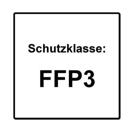 Dräger X-plore 1730 V FFP3 NR D Halbmaske 20 Stück ( 2x 3951088 ) FFP3 Partikelfiltrierend Universalgröße mit CoolMAX Ventil Atemschutzmaske