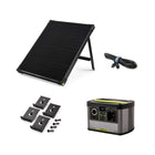 Goal Zero Yeti 200X - 230 V Centrale électrique portable 13 Ah + Panneau solaire Boulder 50 22 V 50 W 3,5 A + Rallonge 4,5 mètres + kit de montage Boulder