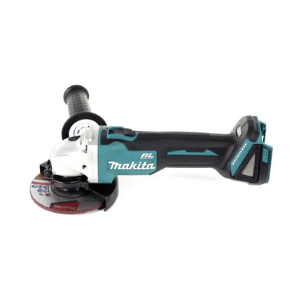 Makita DGA 504 G1J akumulatorowa szlifierka kątowa 18 V 125 mm bezszczotkowa + 1x akumulator 6,0 Ah + Makpac - bez ładowarki