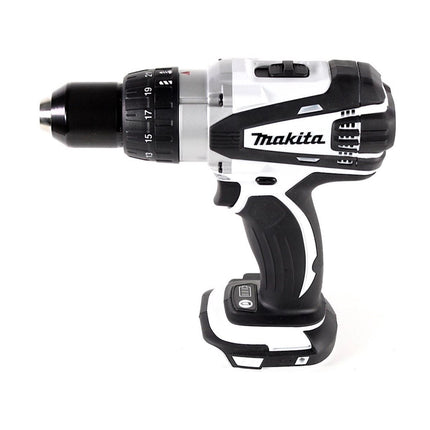 Makita DDF 458 G1J W Akku Bohrschrauber 18 V 91 Nm Weiß + 1x Akku 6,0 Ah + Makpac - ohne Ladegerät