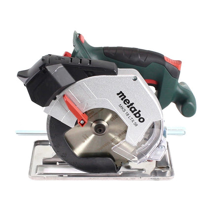 Metabo MKS 18 LTX 58 Akku Metall Handkreissäge 18 V 165 mm + 1x Akku 8,0 Ah + Ladegerät + MetaLoc