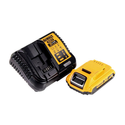 DeWalt DCG 405 FD1 Akku Winkelschleifer 18 V 125 mm Brushless + 1x Akku 2,0 Ah + Ladegerät