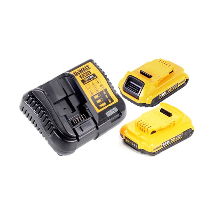 Akumulatorowa pilarka szablasta Dewalt DCS 380 D2 Pilarka szablasta 18 V + 2x akumulator 2,0 Ah + ładowarka