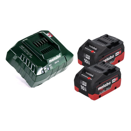 Akumulatorowe nożyce do żywopłotu Metabo AHS 18-65 V 18 V 63 cm + 2x akumulator 10,0 Ah + ładowarka