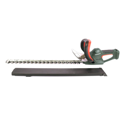 Akumulatorowe nożyce do żywopłotu Metabo AHS 18-65 V 18 V 63 cm + 2x akumulator 10,0 Ah + ładowarka