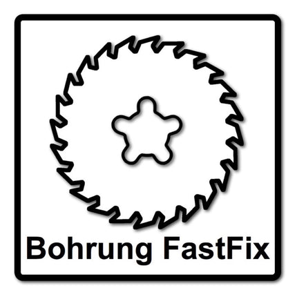 Juego especial de hojas de sierra circular Festool TF58 3x 190 x 2,6 mm 190 mm (3x 492051) 58 dientes